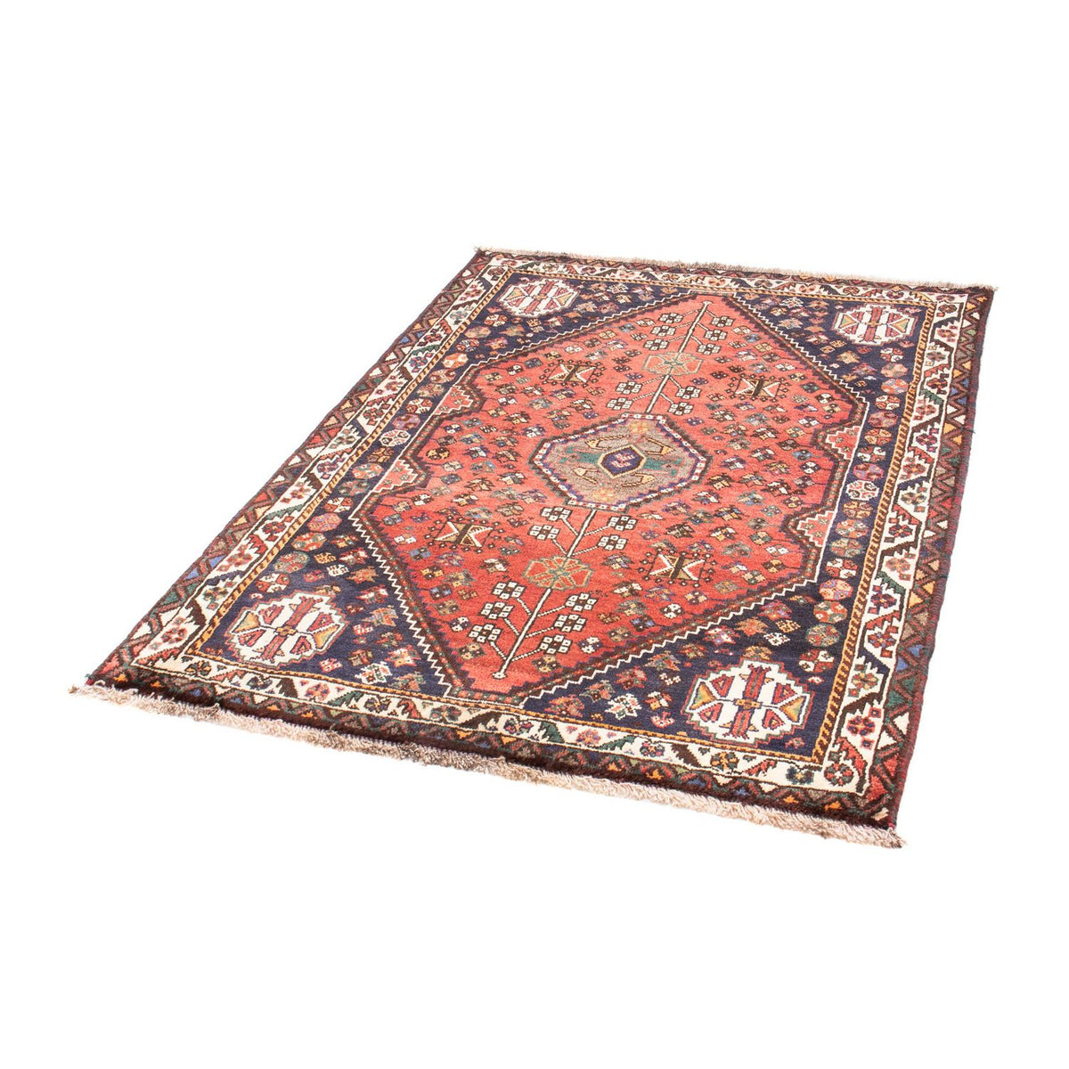 Perser Rug - Nomadic - 151 x 106 cm - light red