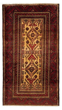 Runner Belutsch Rug - 202 x 113 cm - red