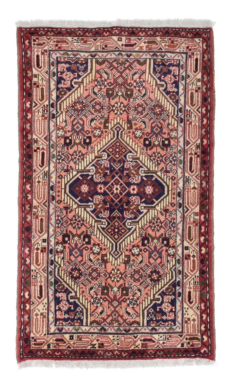 Perser Rug - Nomadic - 130 x 78 cm - salmon