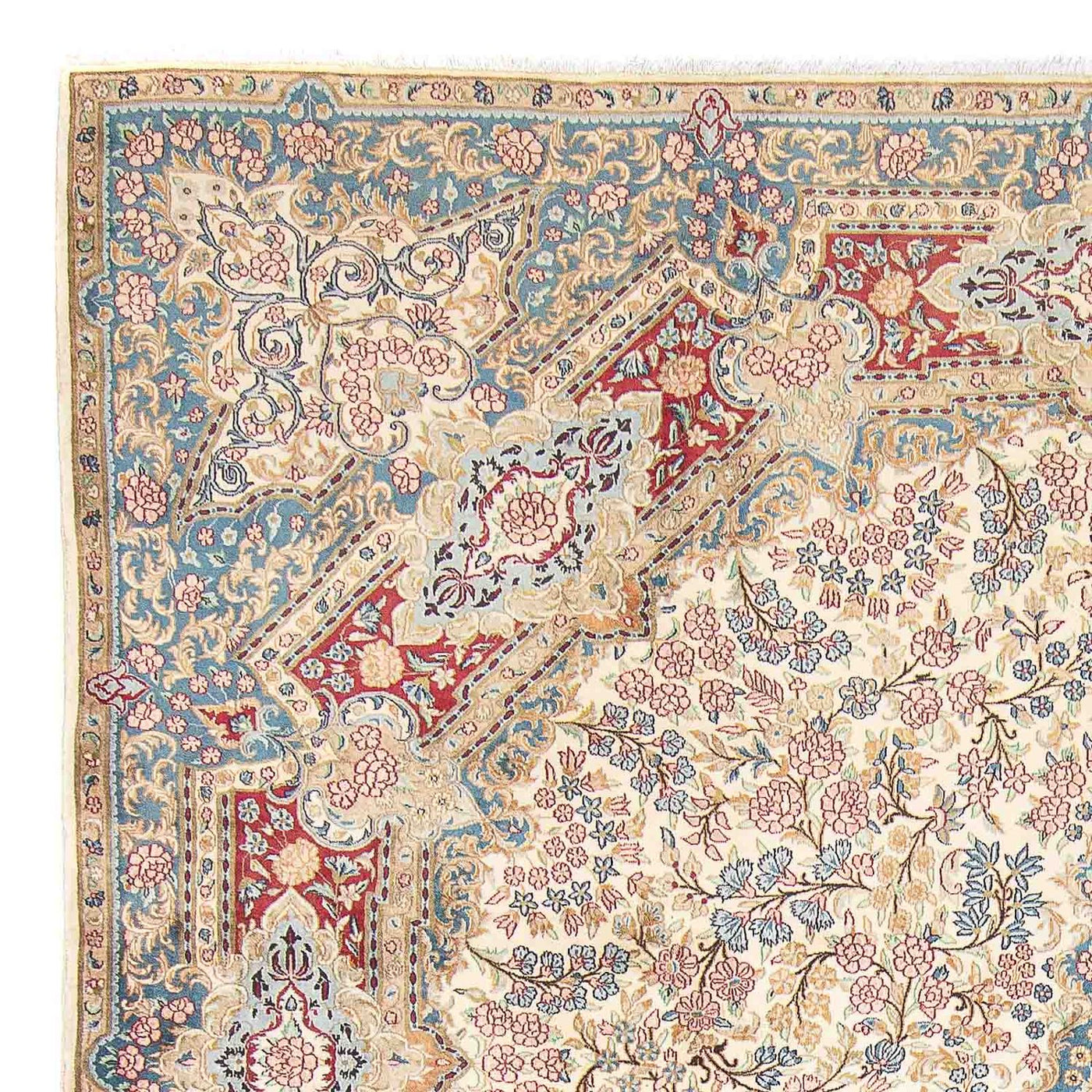 Rafsanjan Teppich 390x303cm - Perserteppich