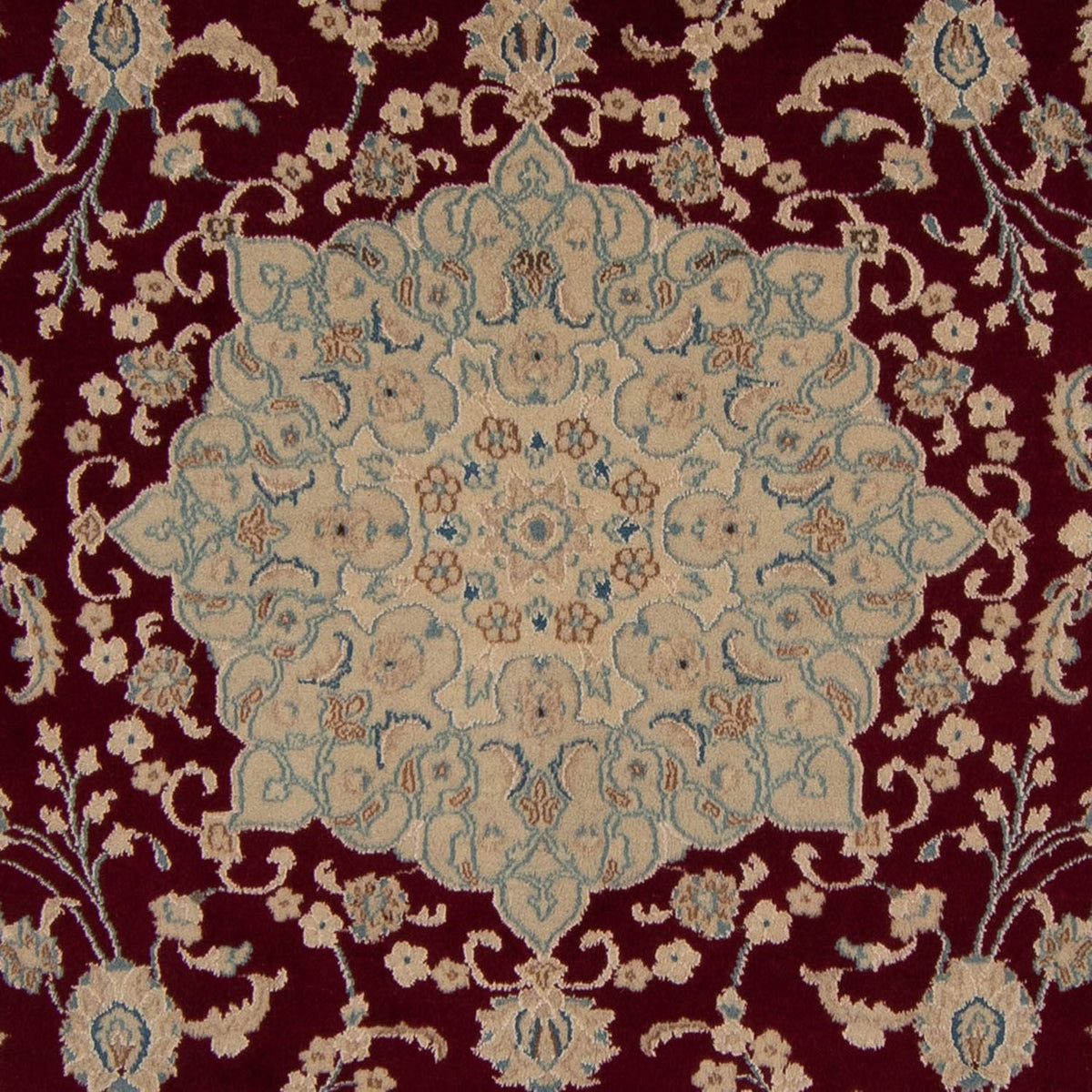 Perser Rug - Nain - 338 x 244 cm - dark red