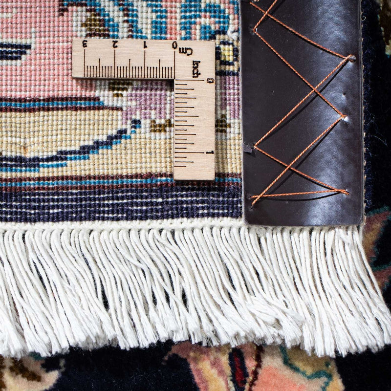 Runner Perser Rug - Tabriz - Royal - 200 x 74 cm - dark blue