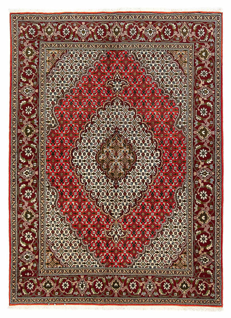 Perser Rug - Tabriz - 198 x 148 cm - dark red