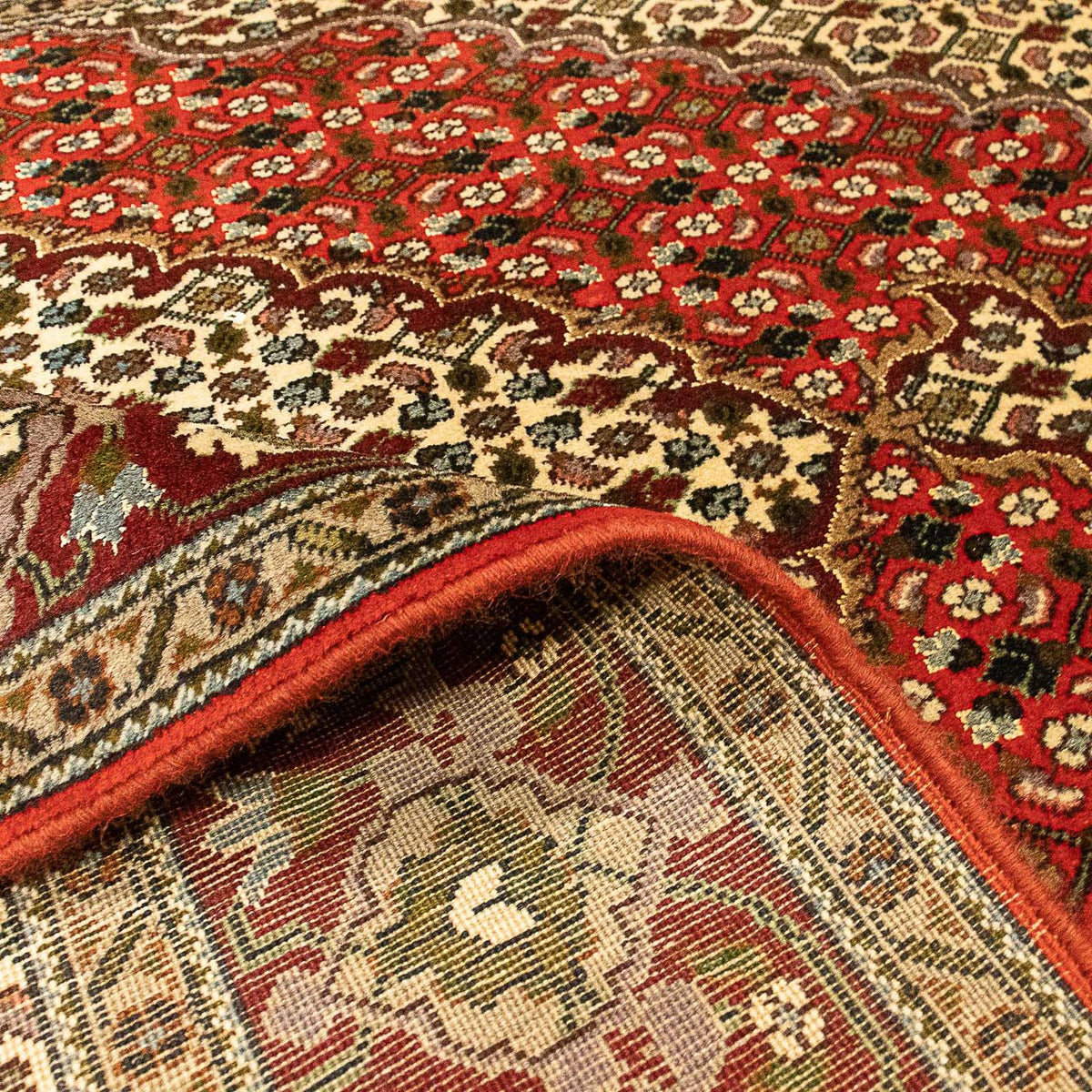 Perser Rug - Tabriz - 198 x 148 cm - dark red