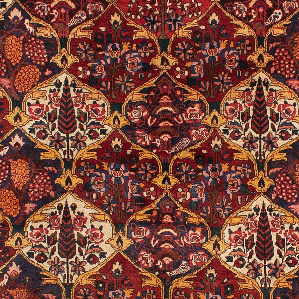 Perser Rug - Nomadic - 305 x 211 cm - red