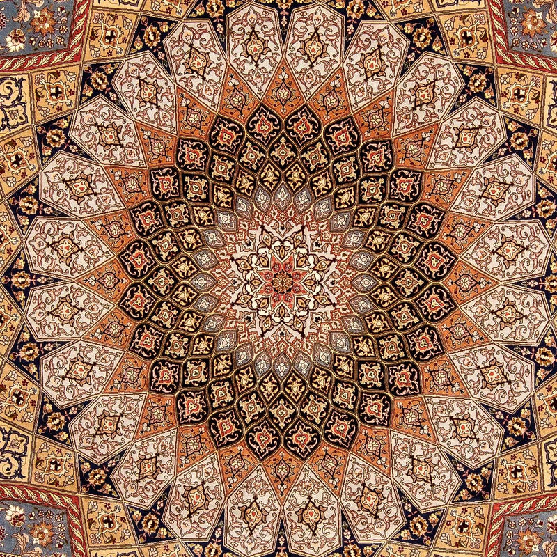 Perser Rug - Tabriz - Royal - 358 x 253 cm - light brown