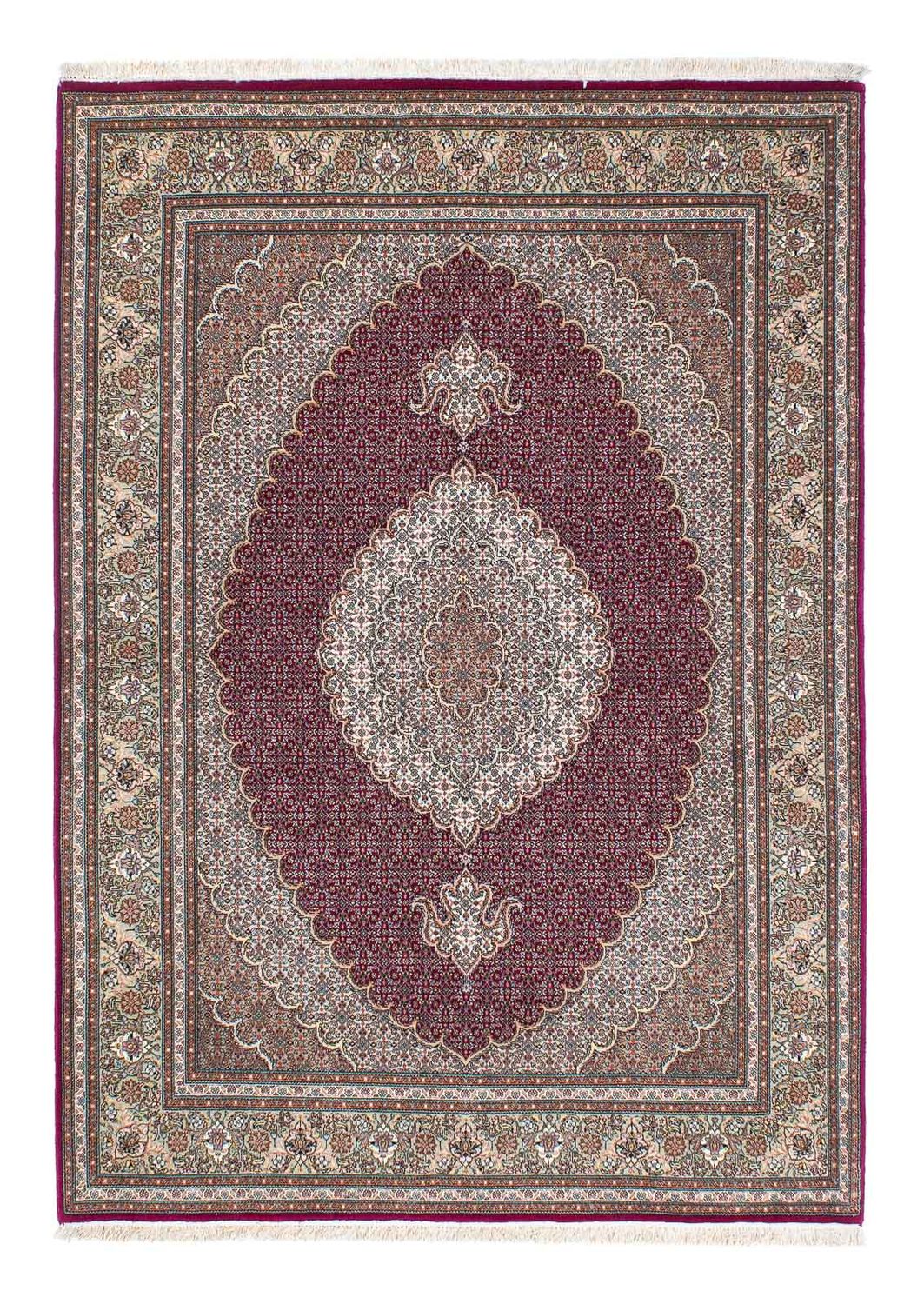 Perser Rug - Tabriz - 208 x 150 cm - dark red