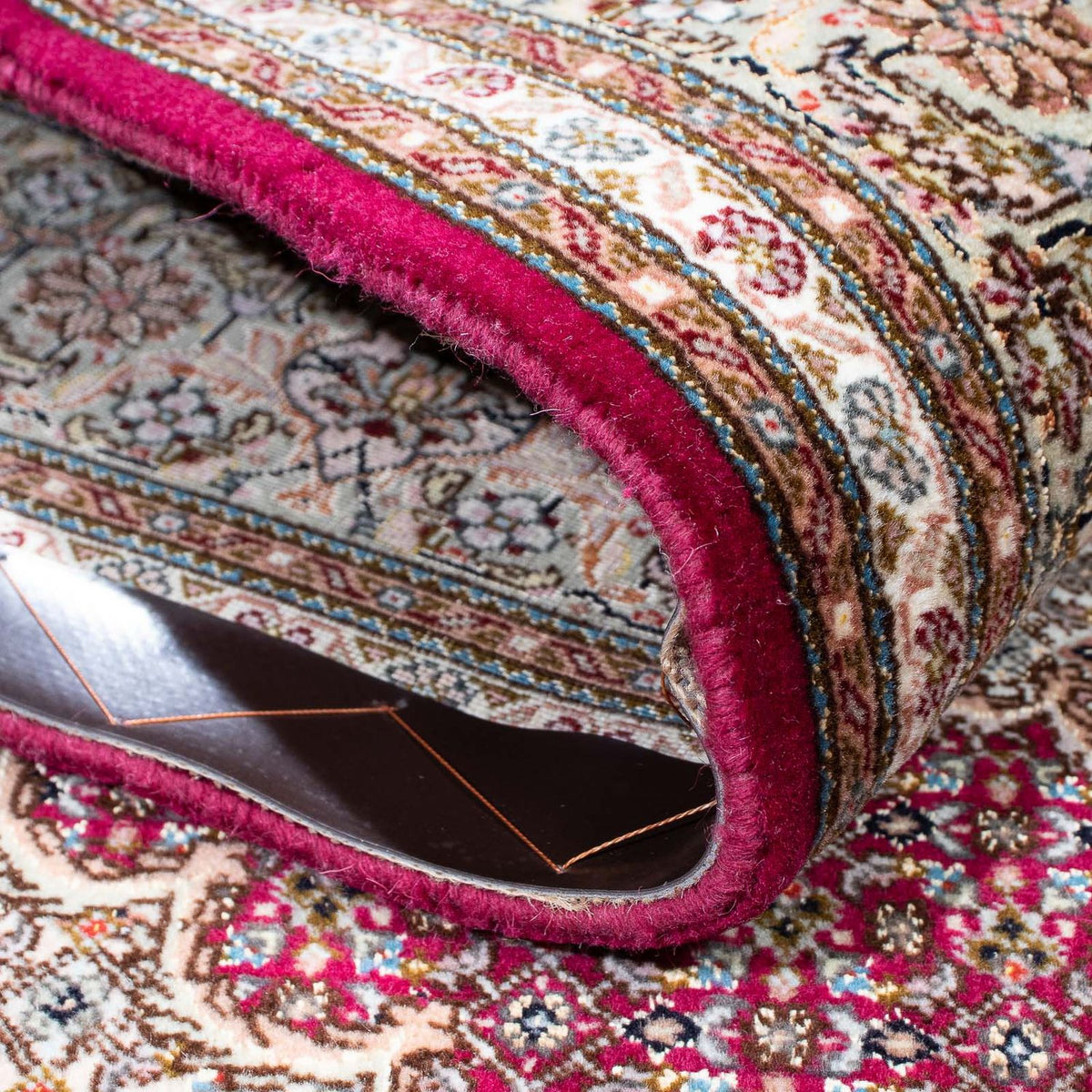 Perser Rug - Tabriz - 208 x 150 cm - dark red