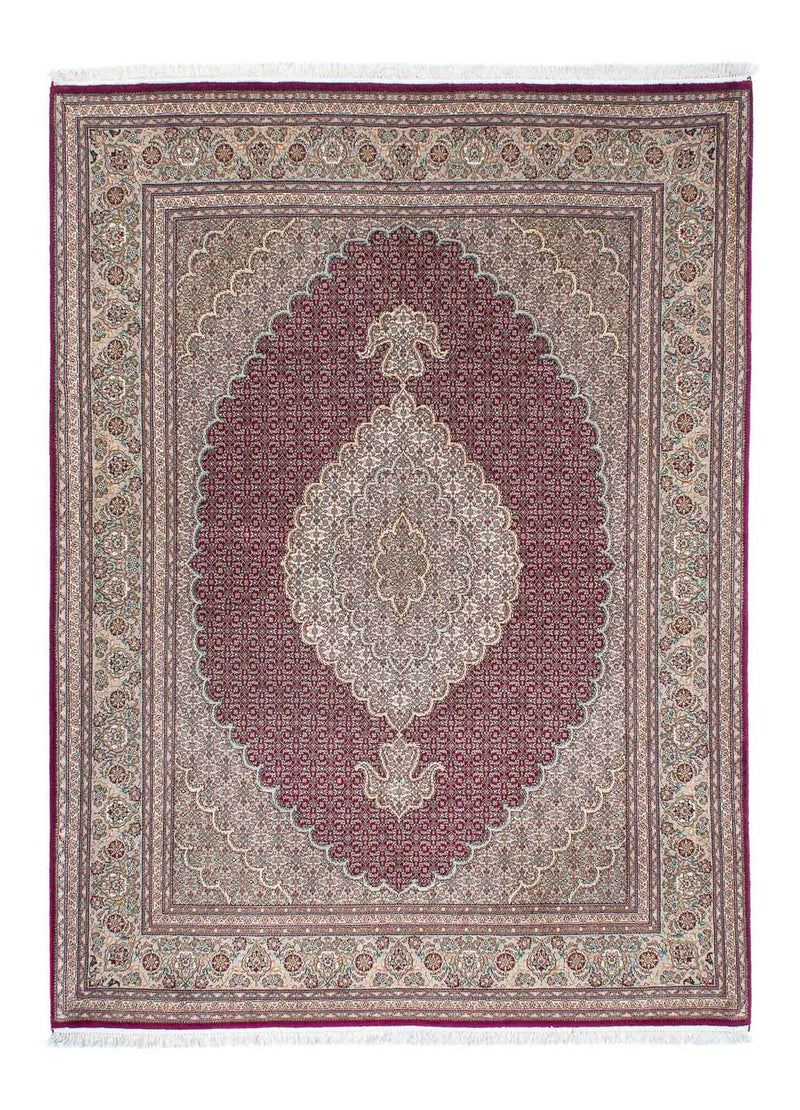Perser Rug - Tabriz - 209 x 153 cm - dark red