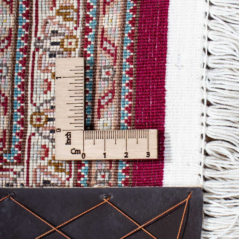 Perser Rug - Tabriz - 209 x 153 cm - dark red