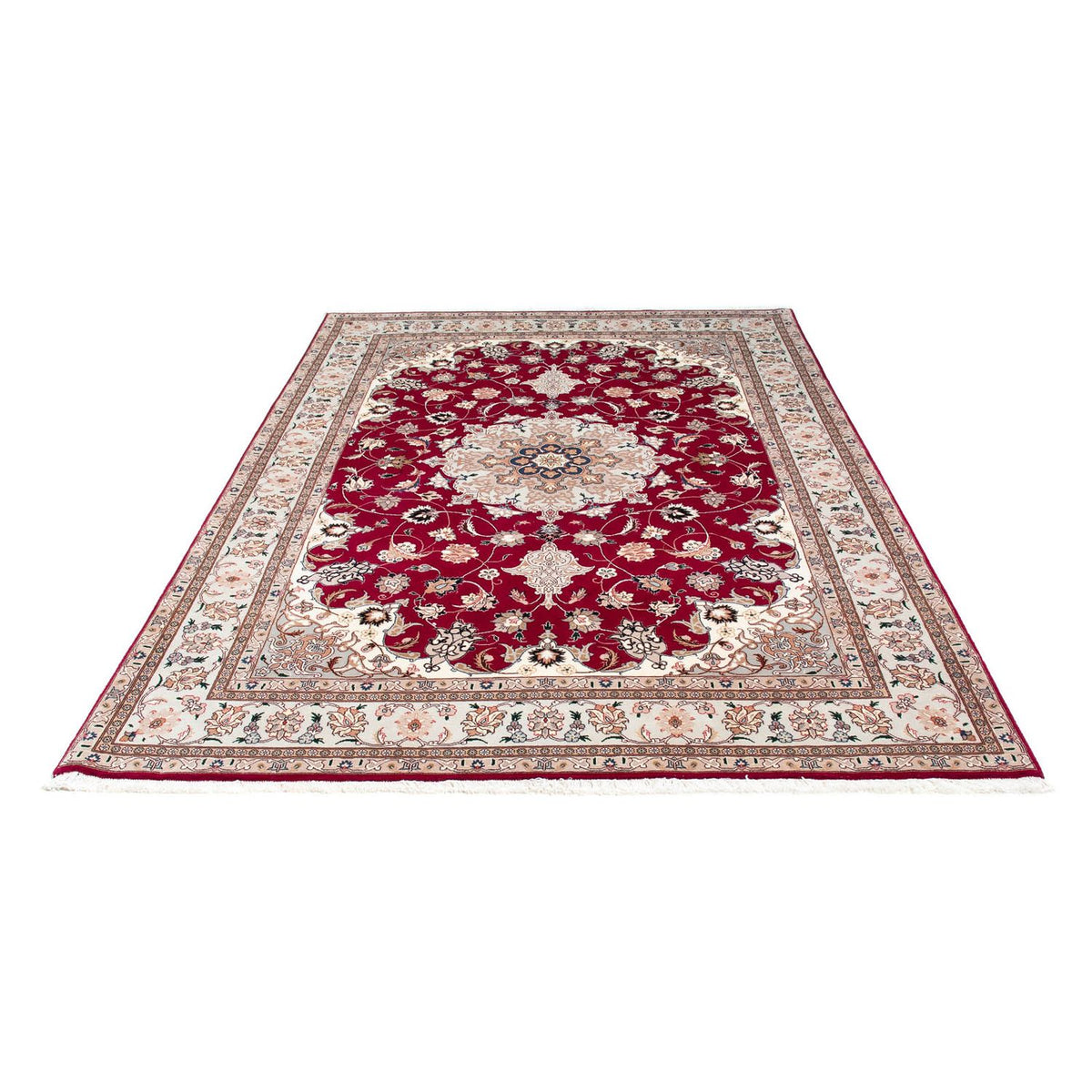 Perser Rug - Tabriz - Royal - 238 x 166 cm - dark red