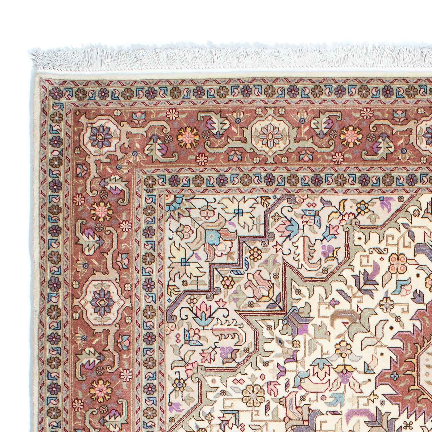Tabriz - 50 Raj Rug 205x150cm - Persian Rugs