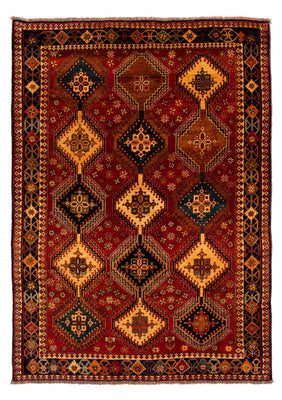 Perser Rug - Nomadic - 282 x 200 cm - dark red