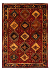 Perser Rug - Nomadic - 282 x 200 cm - dark red