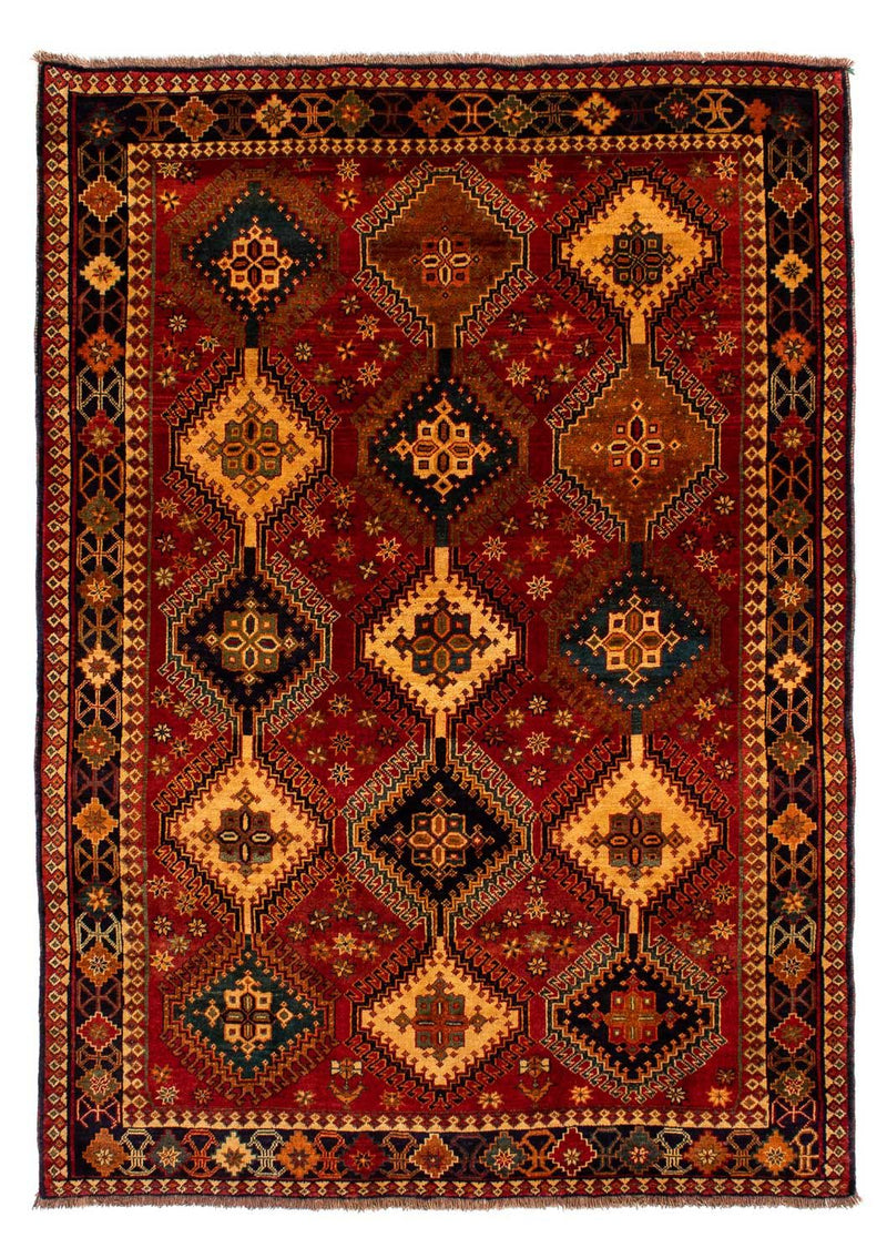 Perser Rug - Nomadic - 282 x 200 cm - dark red