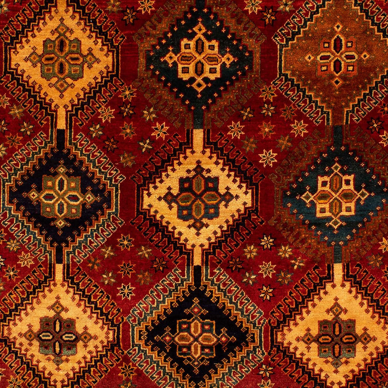 Perser Rug - Nomadic - 282 x 200 cm - dark red