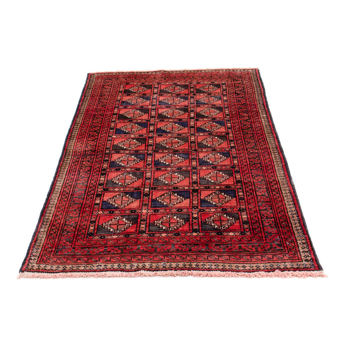 Belutsch Rug - 151 x 91 cm - light red