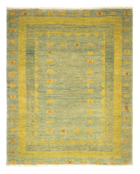 Gabbeh Rug - Perser - 218 x 175 cm - light green