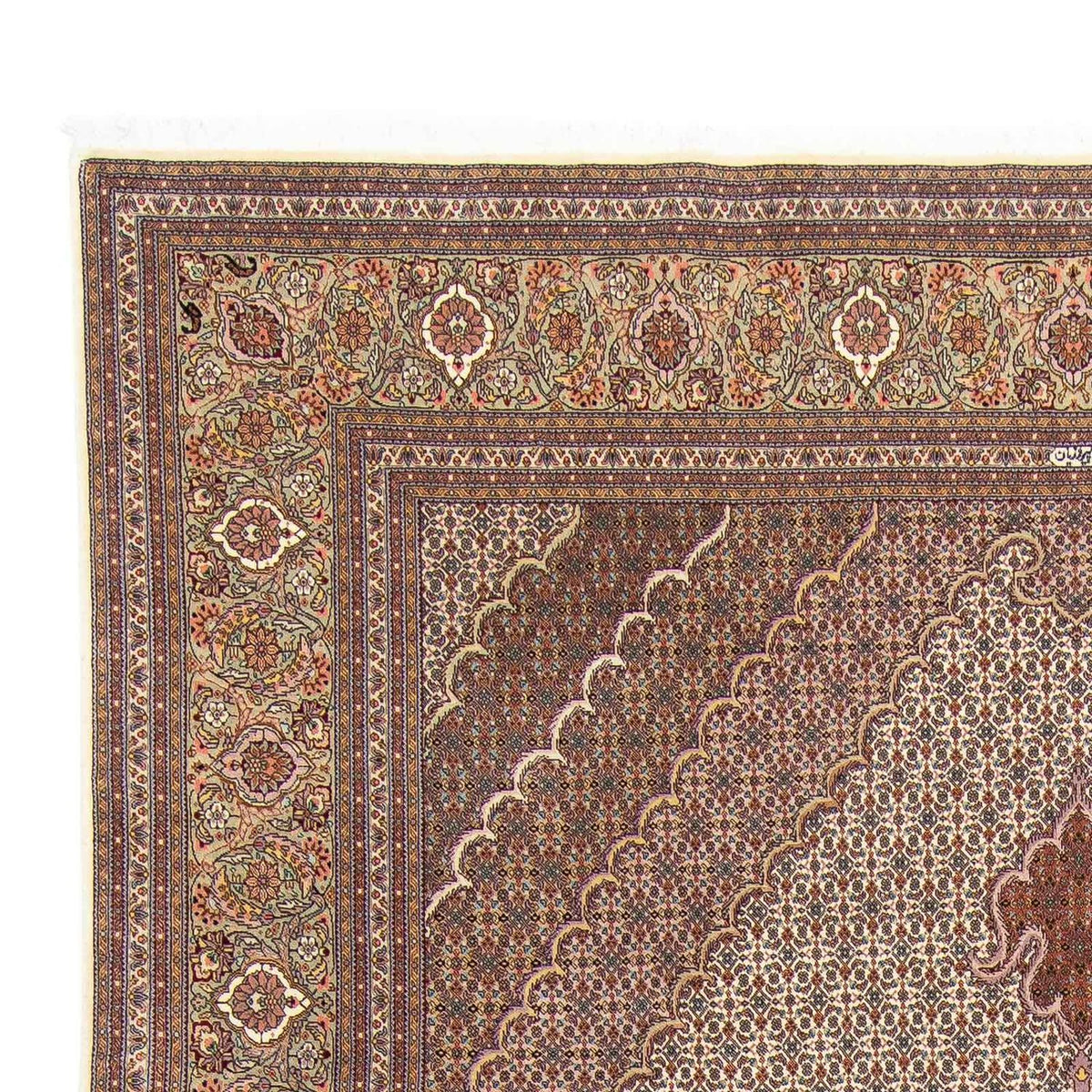 Perser Rug - Tabriz - 358 x 248 cm - light brown