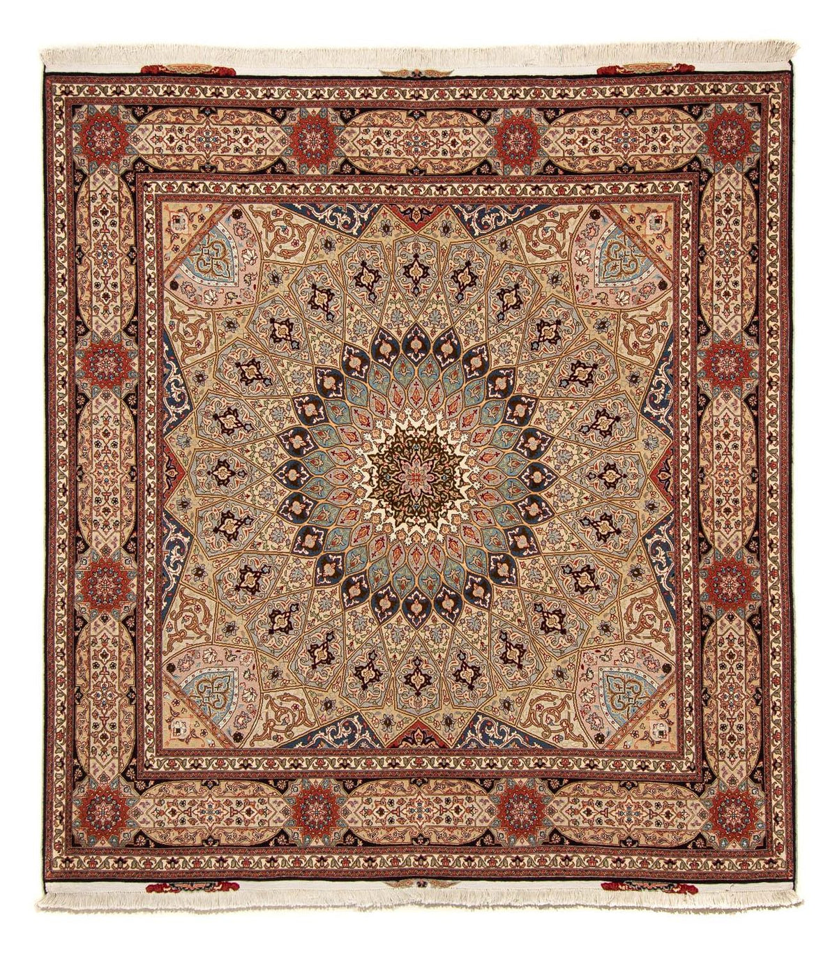Perser Rug - Tabriz - Royal square  - 206 x 204 cm - multicolored