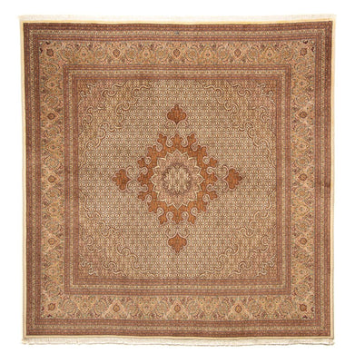 Perser Rug - Tabriz square  - 251 x 251 cm - light brown