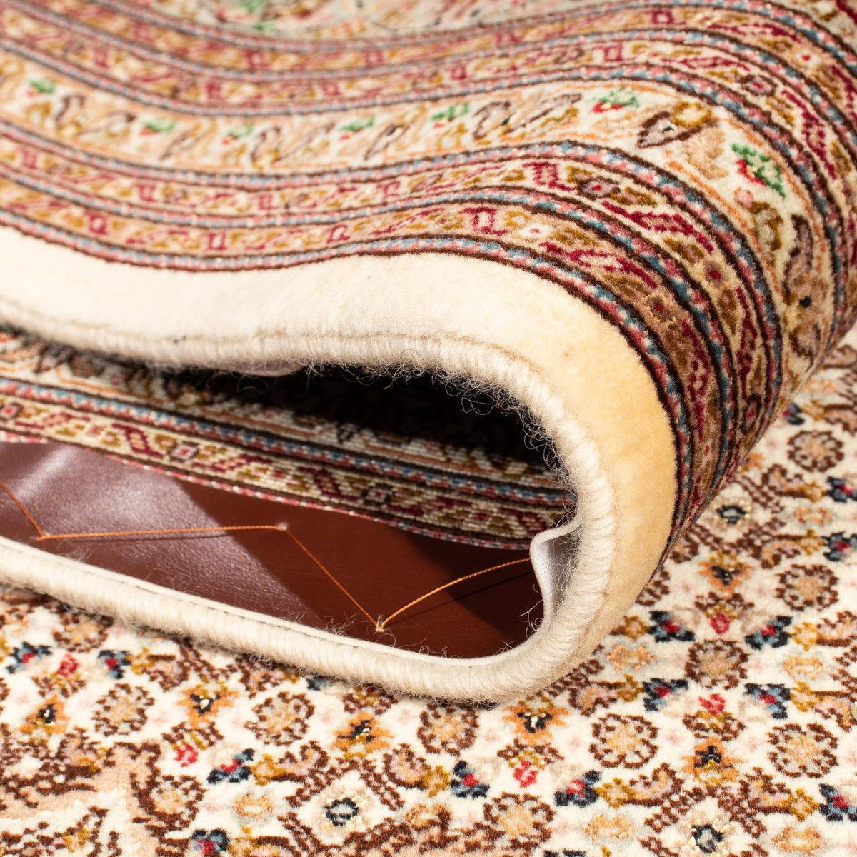 Perser Rug - Tabriz square  - 251 x 251 cm - light brown