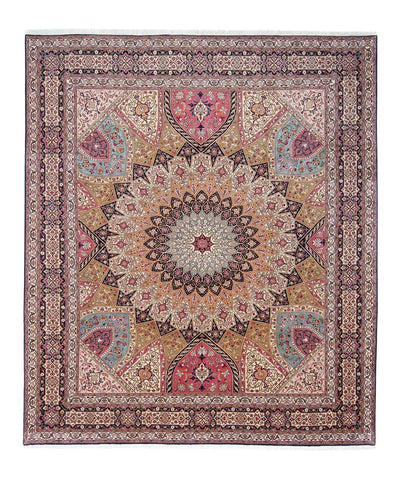 Tabriz - 50 Raj Rug 254x293cm - Persian Rugs