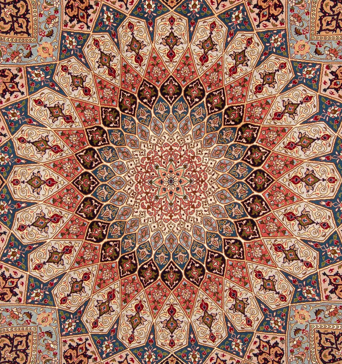 Perser Rug - Tabriz - Royal - 255 x 204 cm - multicolored