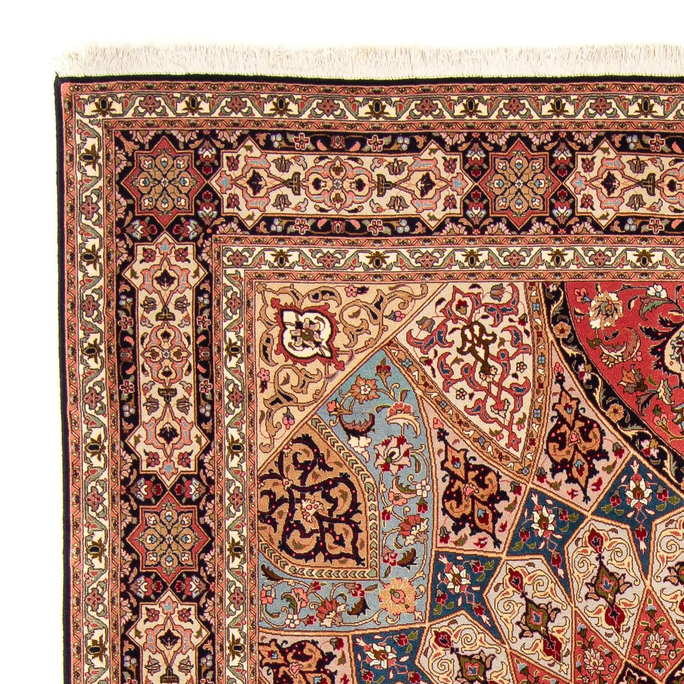 Tabriz - 50 Raj Rug 255x204cm - Persian Rugs