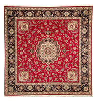Perser Rug - Tabriz - Royal square  - 254 x 254 cm - red