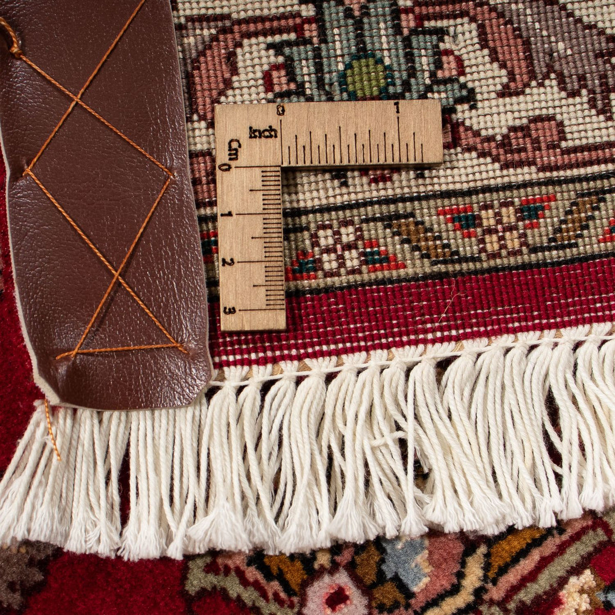 Perser Rug - Tabriz - Royal square  - 254 x 254 cm - red