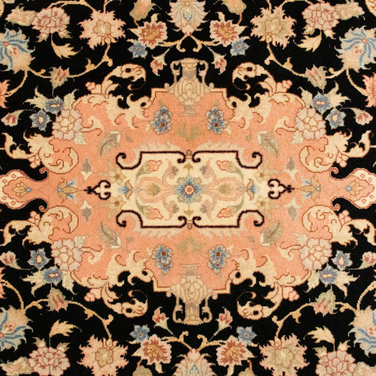 Perser Rug - Tabriz - Royal - 158 x 100 cm - black