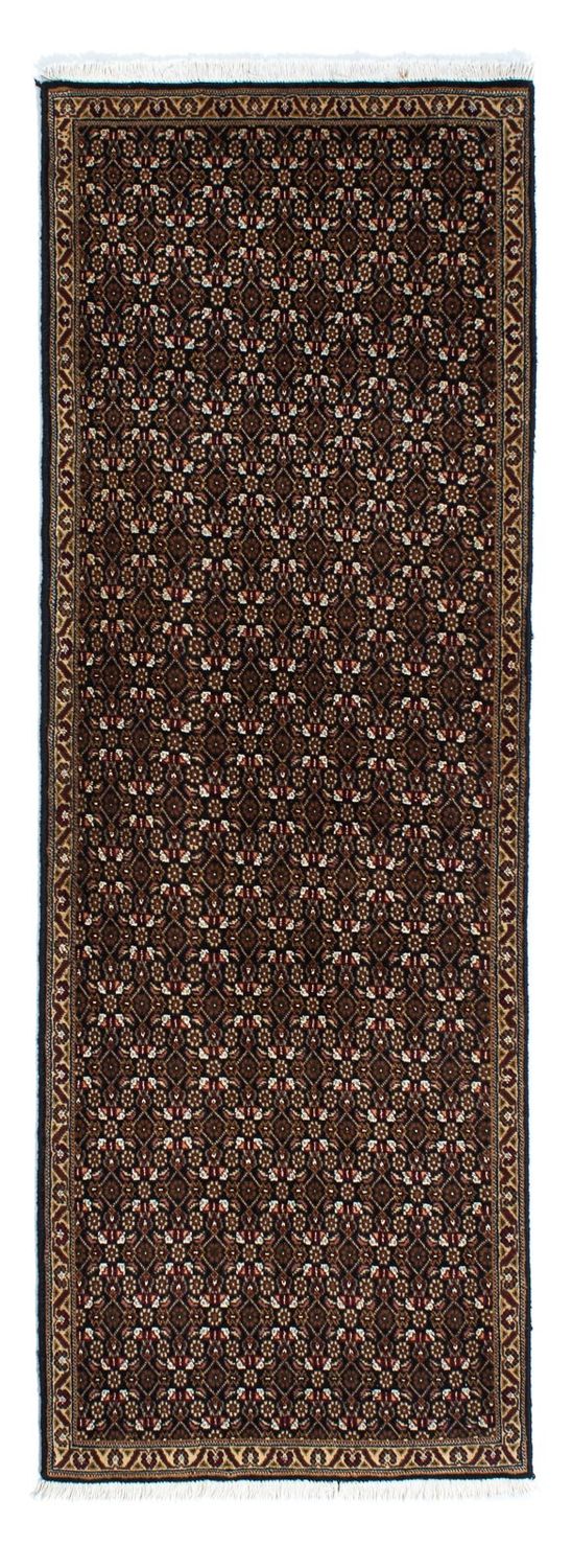 Runner Perser Rug - Tabriz - 206 x 70 cm - dark blue
