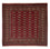 Afghan Rug - Bukhara square  - 205 x 193 cm - red