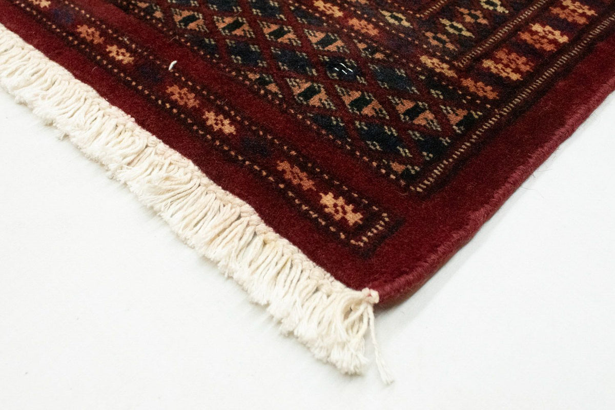 Afghan Rug - Bukhara square  - 205 x 195 cm - red