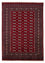 Afghan Rug - Bukhara - 240 x 170 cm - dark red