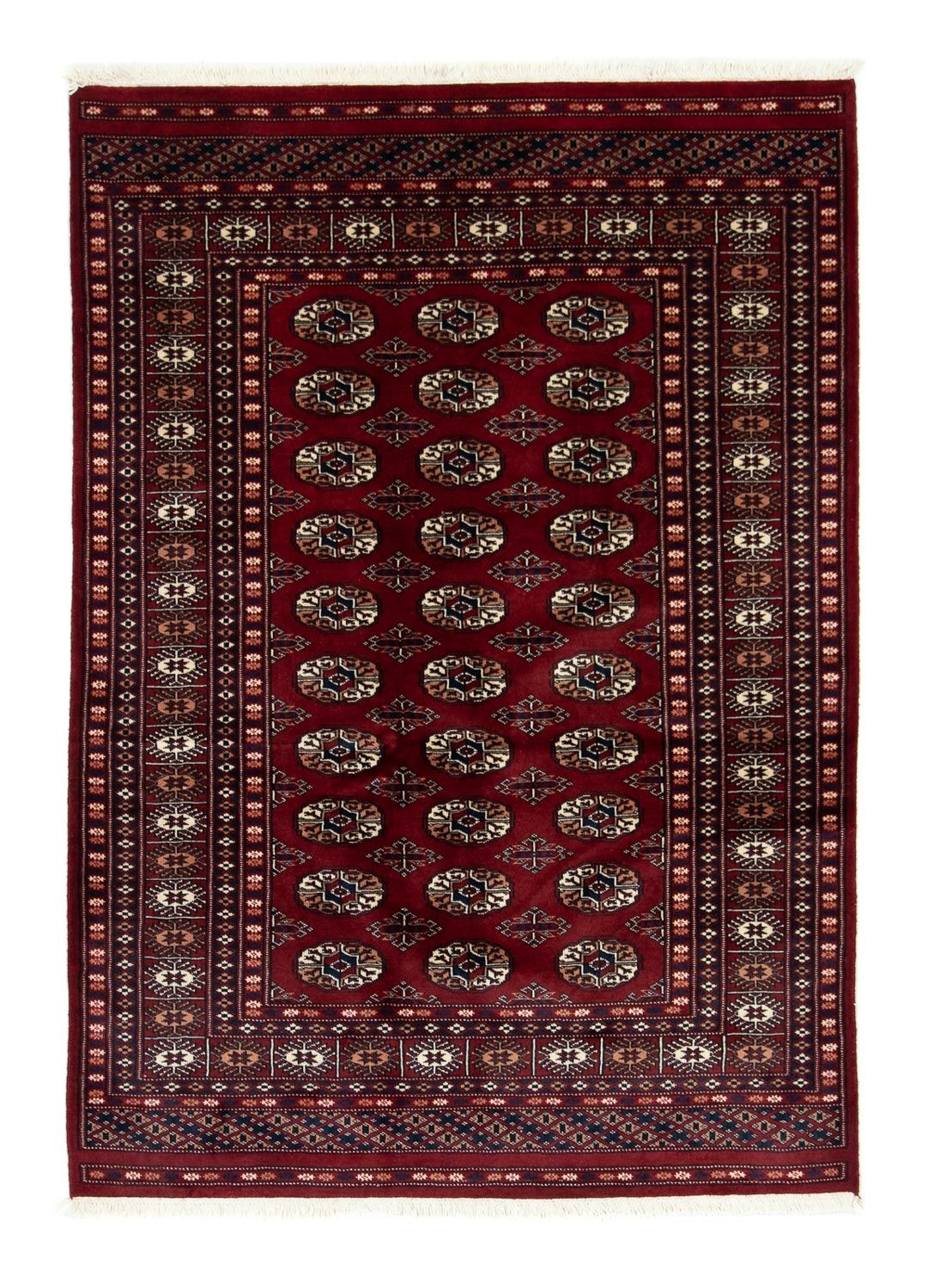 Afghan Rug - Bukhara - 177 x 125 cm - red