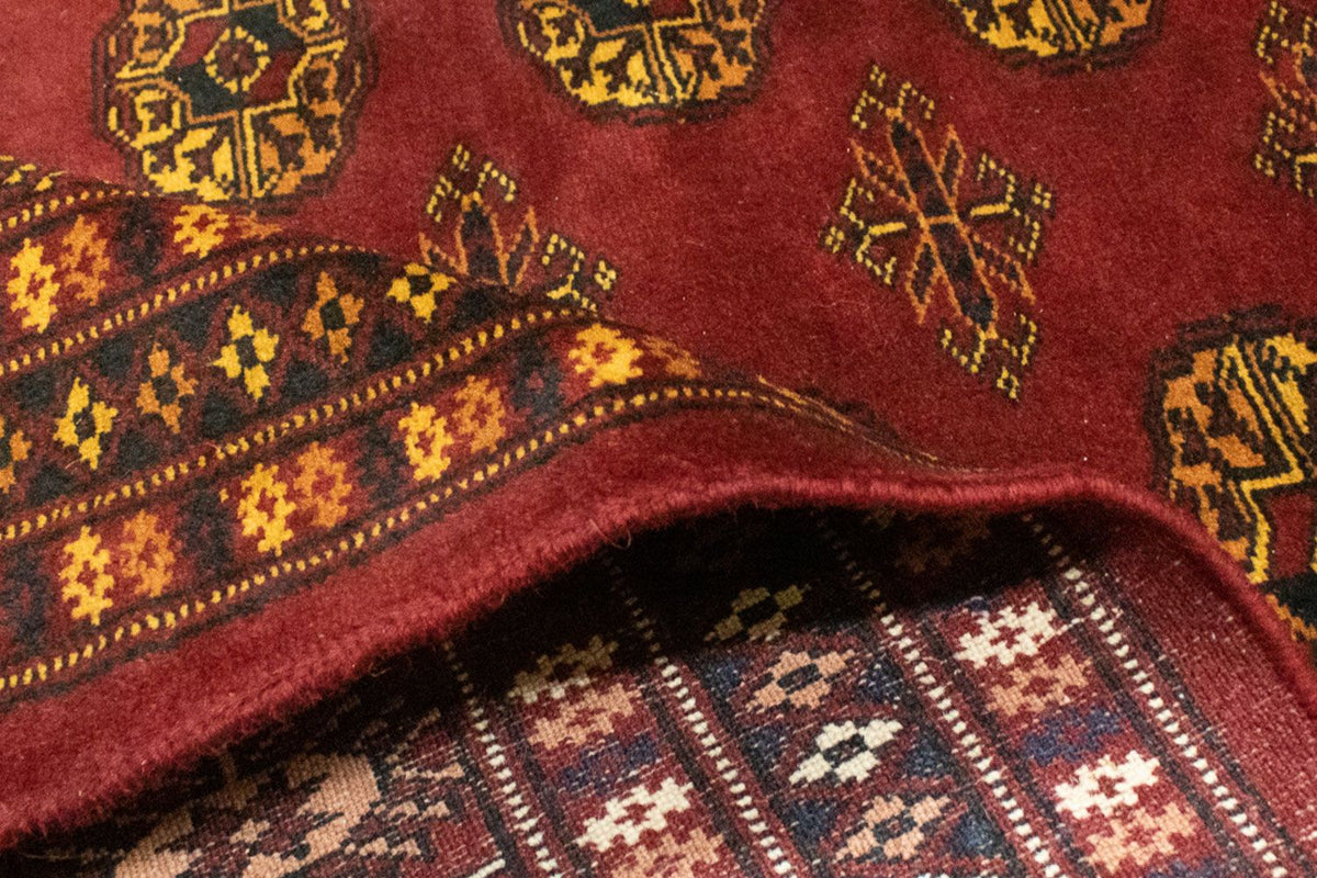 Afghan Rug - Bukhara - 248 x 197 cm - red