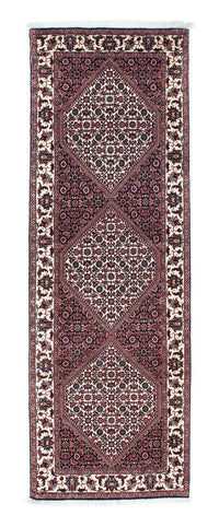 Runner Perser Rug - Bidjar - 196 x 75 cm - dark blue