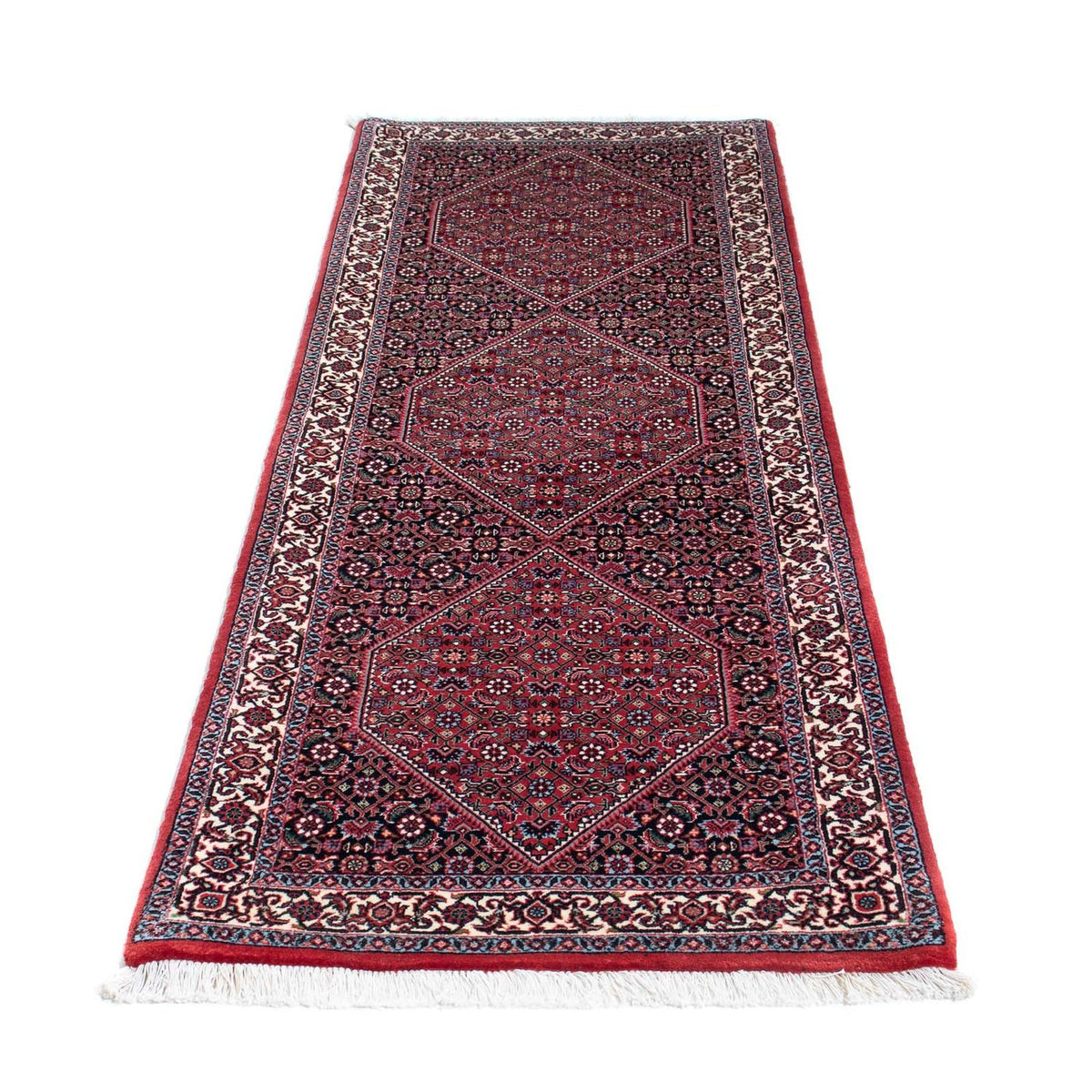 Runner Perser Rug - Bidjar - 213 x 75 cm - dark blue