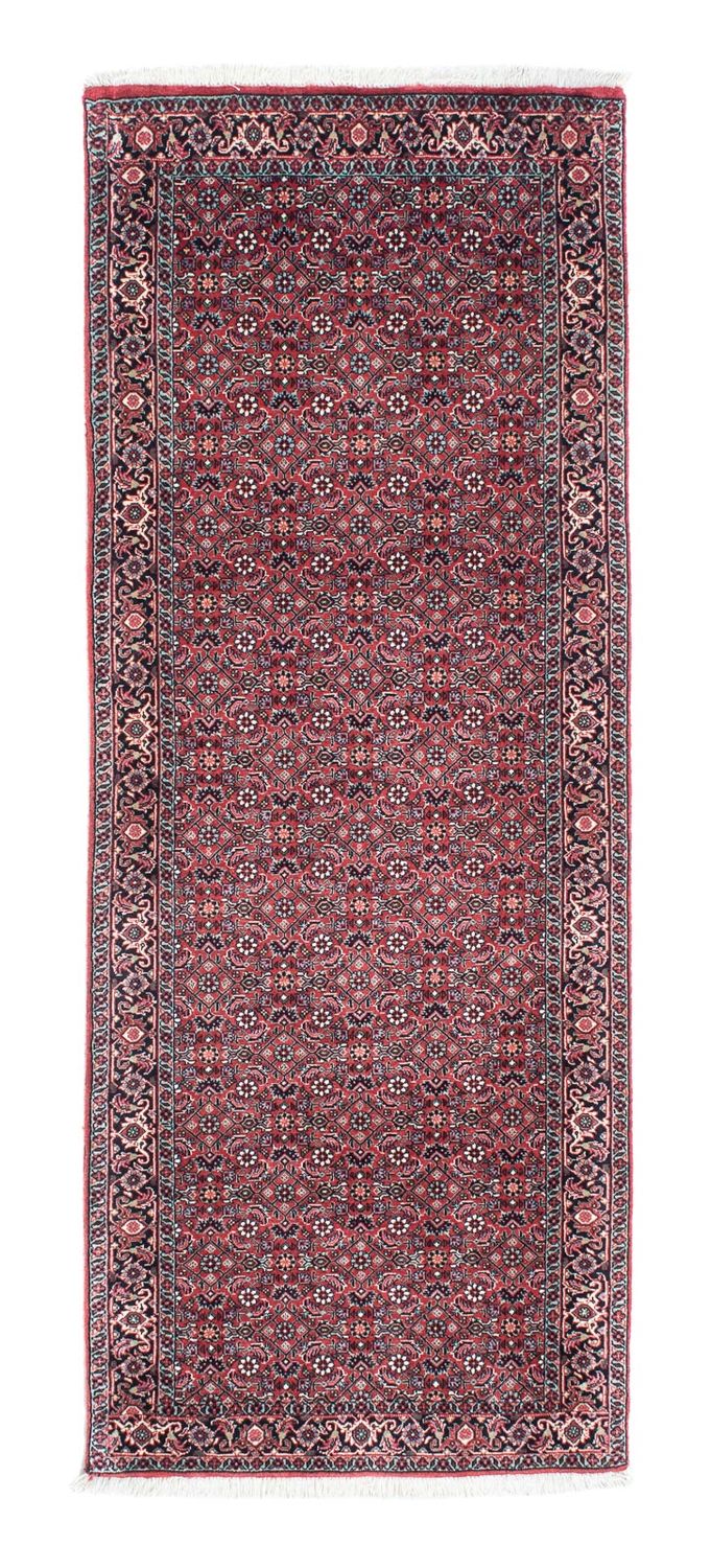 Runner Perser Rug - Bidjar - 193 x 76 cm - red