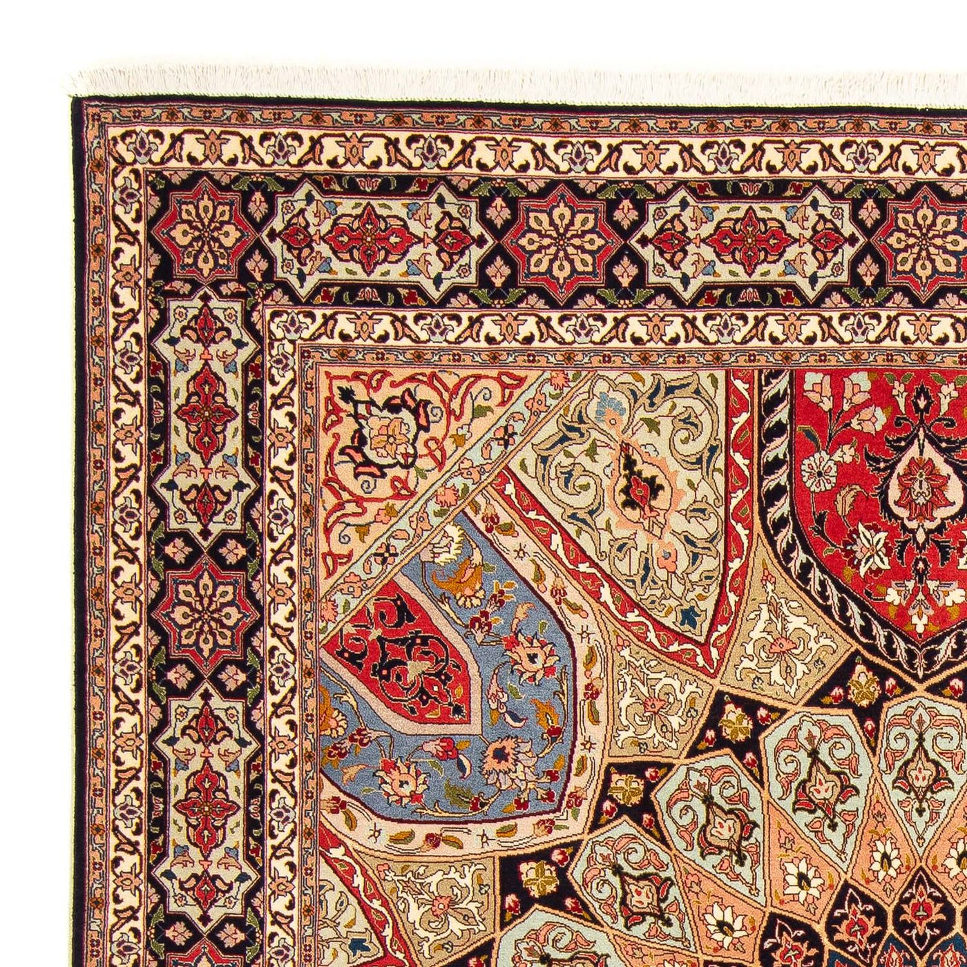 Tabriz - 50 Raj Rug 250x204cm - Persian Rugs