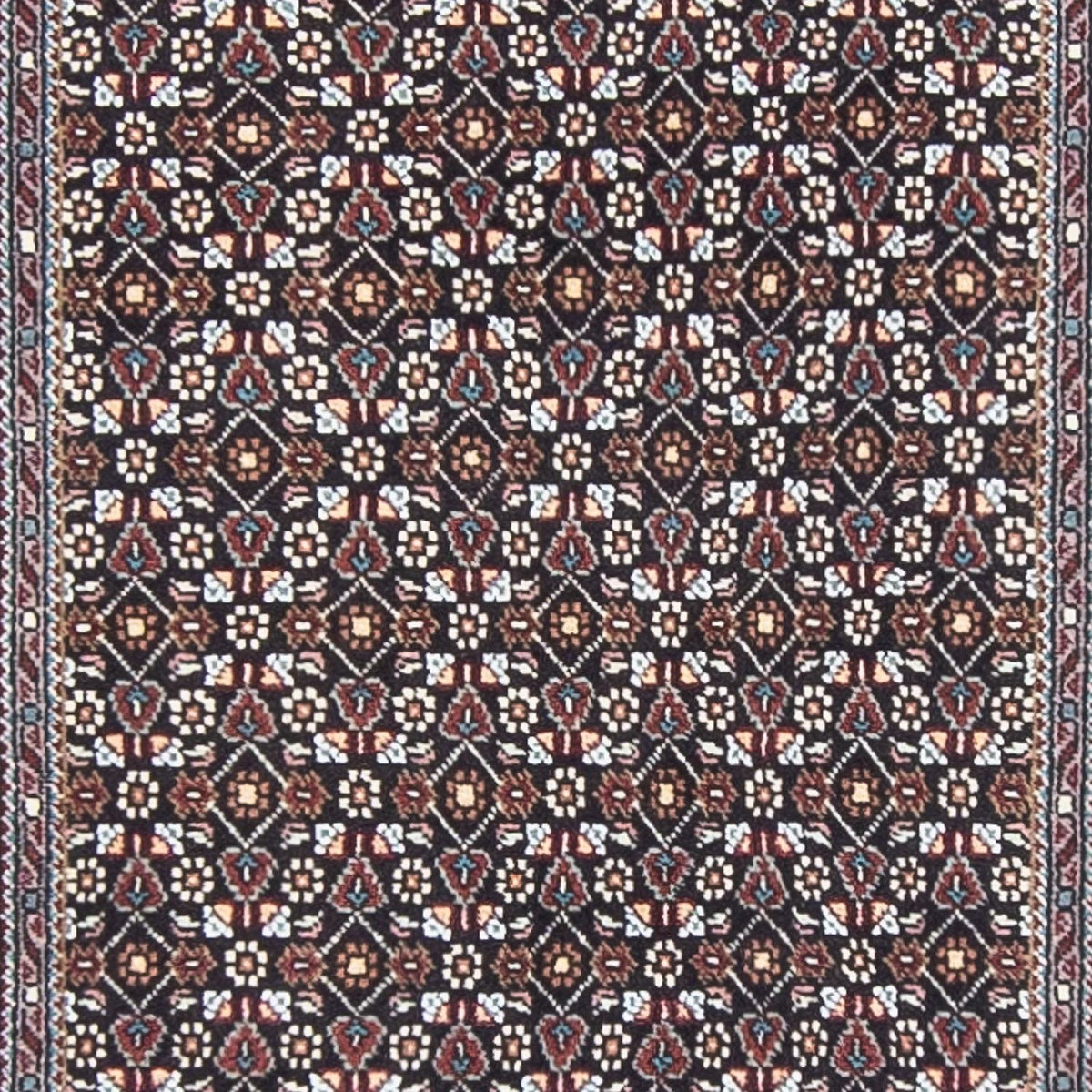 Runner Perser Rug - Tabriz - 391 x 68 cm - grey