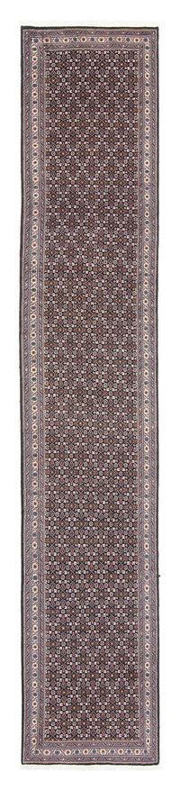 Runner Perser Rug - Tabriz - 392 x 67 cm - grey