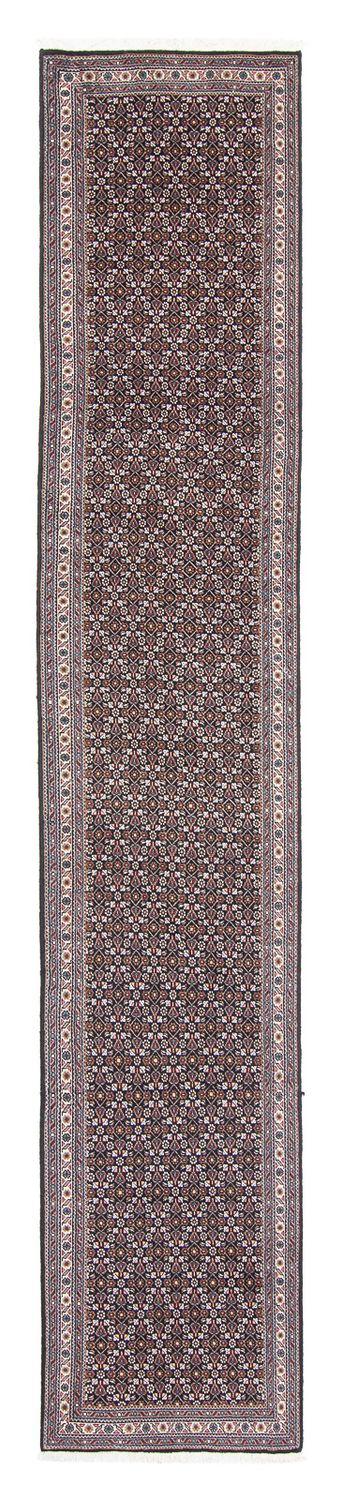 Runner Perser Rug - Tabriz - 392 x 67 cm - grey