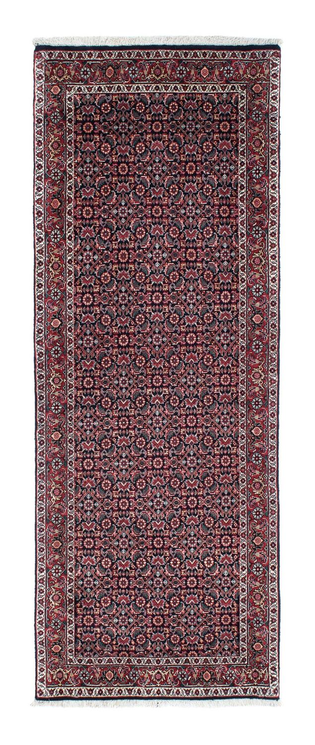 Runner Perser Rug - Bidjar - 196 x 74 cm - dark blue