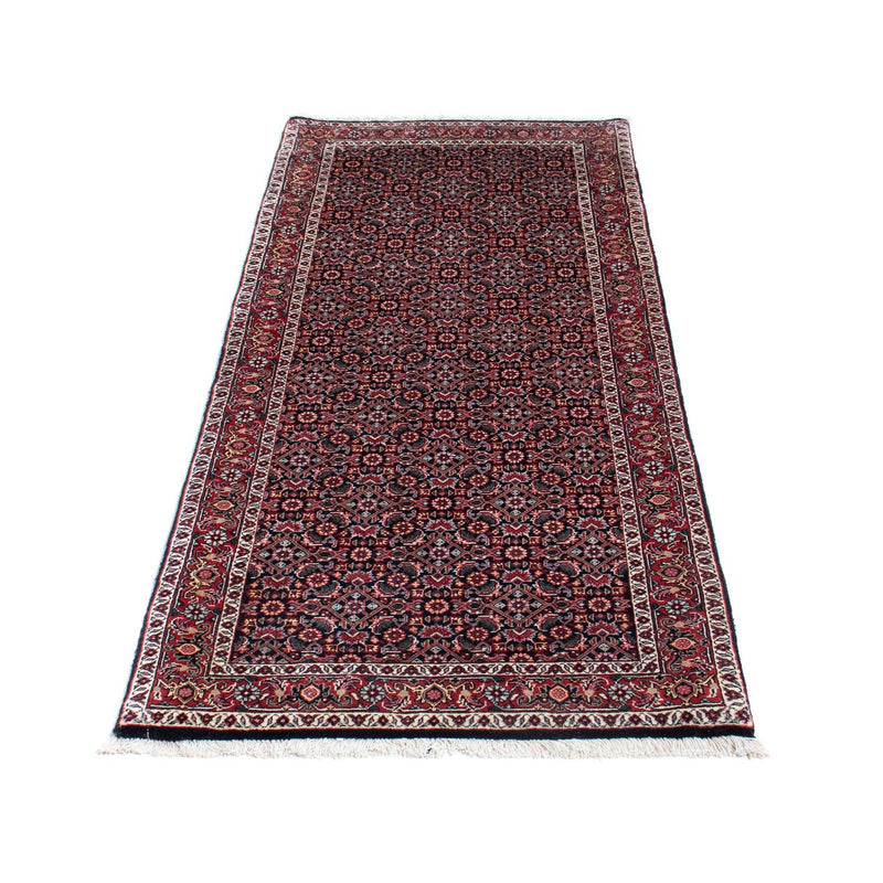 Runner Perser Rug - Bidjar - 196 x 74 cm - dark blue