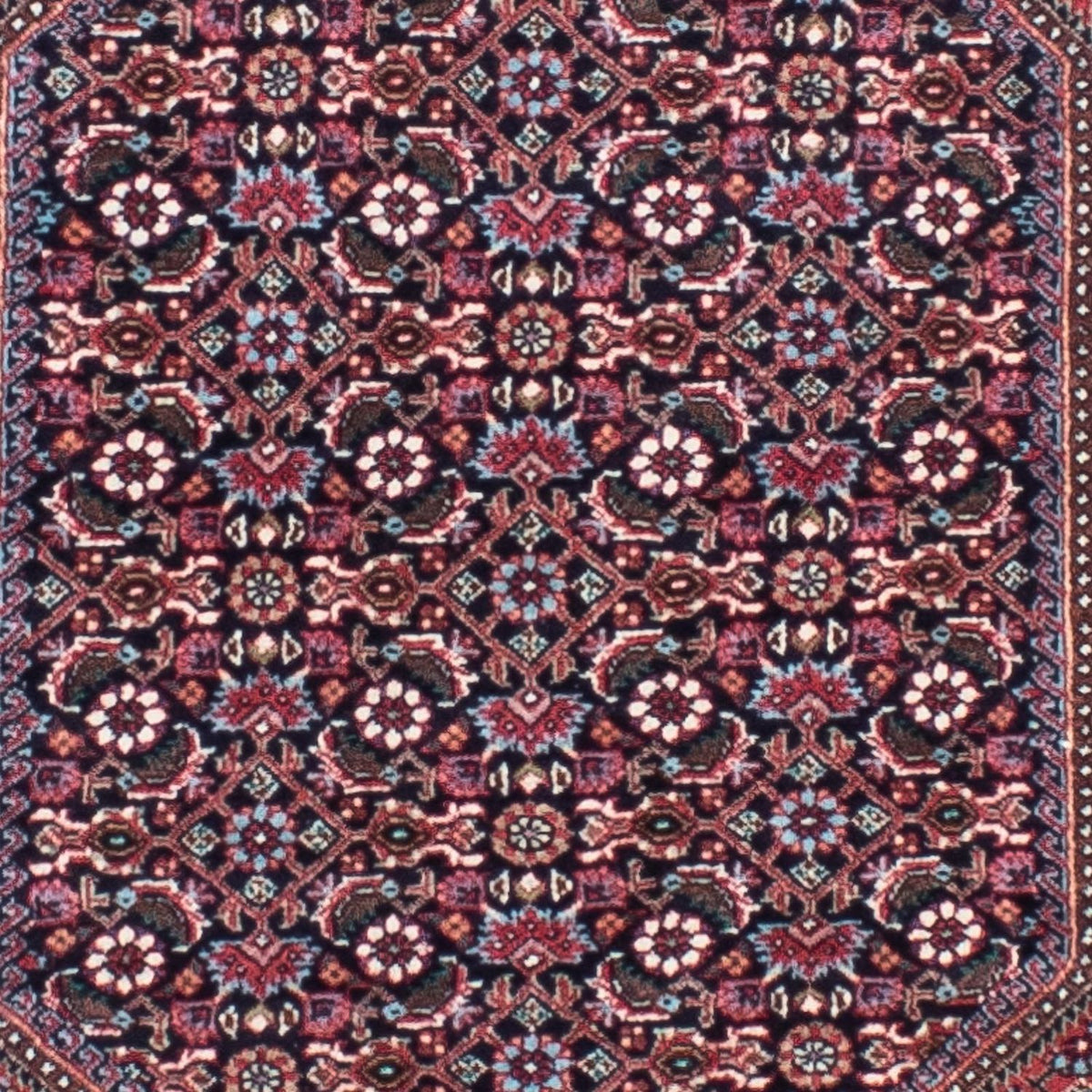 Runner Perser Rug - Bidjar - 279 x 73 cm - light red