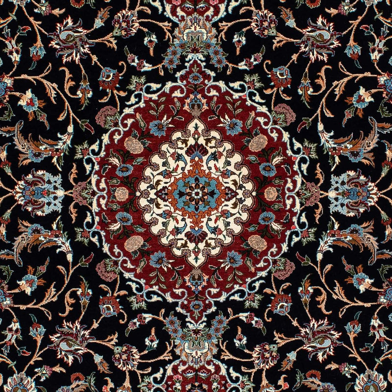 Perser Rug - Ghom - 213 x 141 cm - dark blue