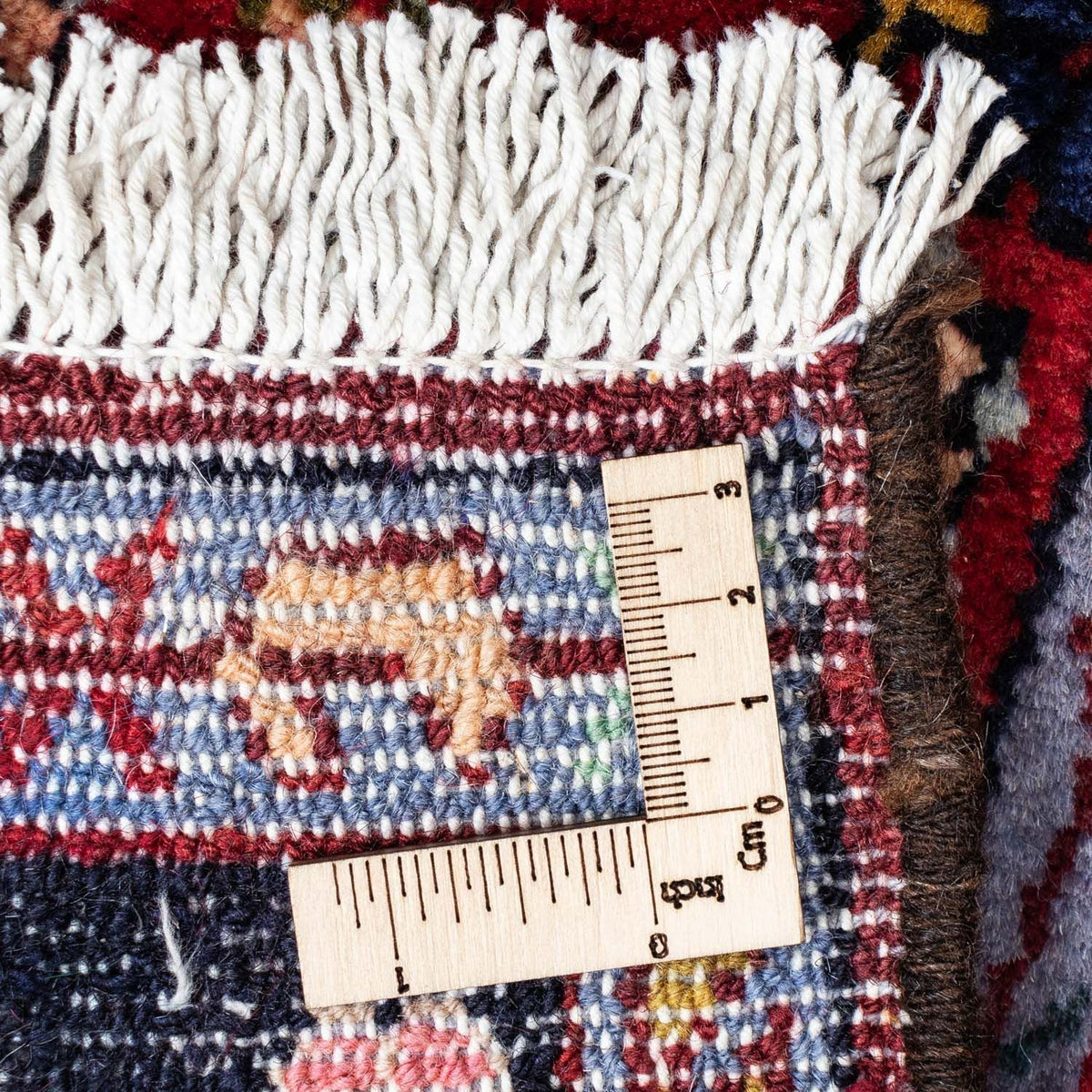 Perser Rug - Nomadic - 130 x 83 cm - dark red